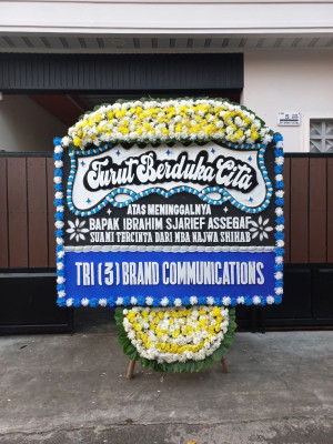 Papan Bunga Duka di Buniasih